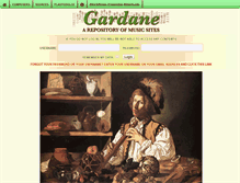 Tablet Screenshot of gardane.info